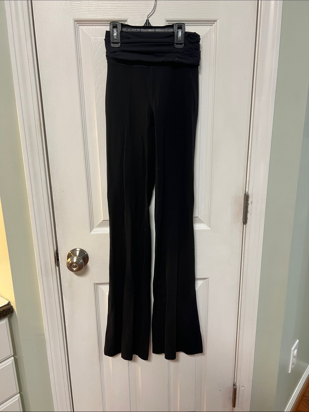 Lululemon Fold Down High Waist Flare Yoga Pants